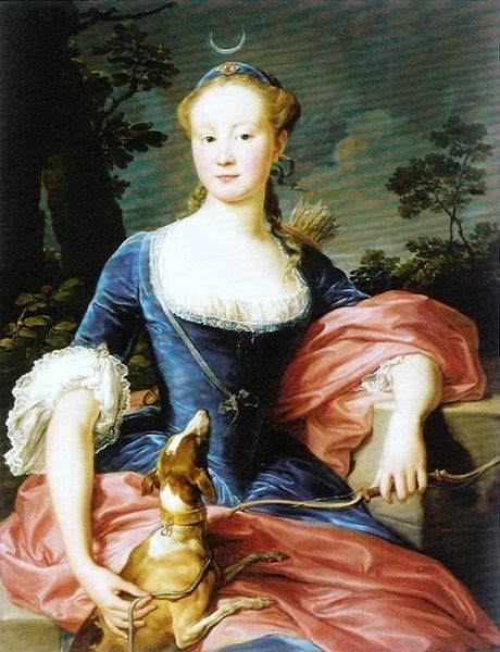 Portrait of a Lady as Diana the Huntress